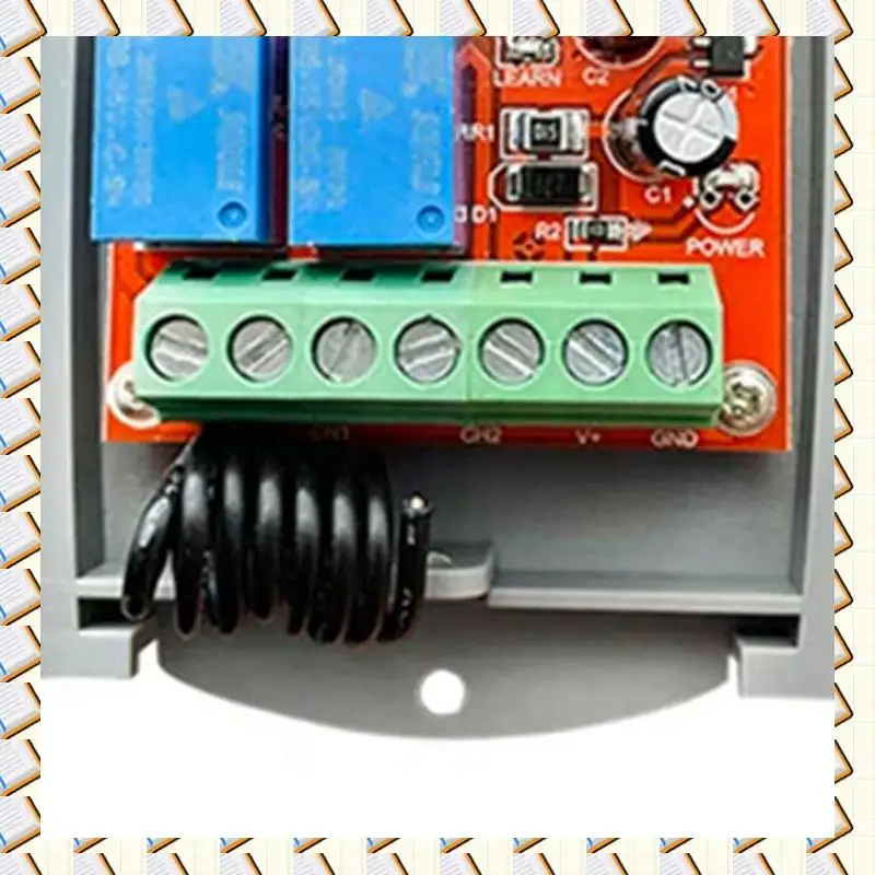 

A14M 3X Universal Garage Door Remote Control Receiver 433Mhz12v-24V Electric Gate Control Opener 433.92Mhz