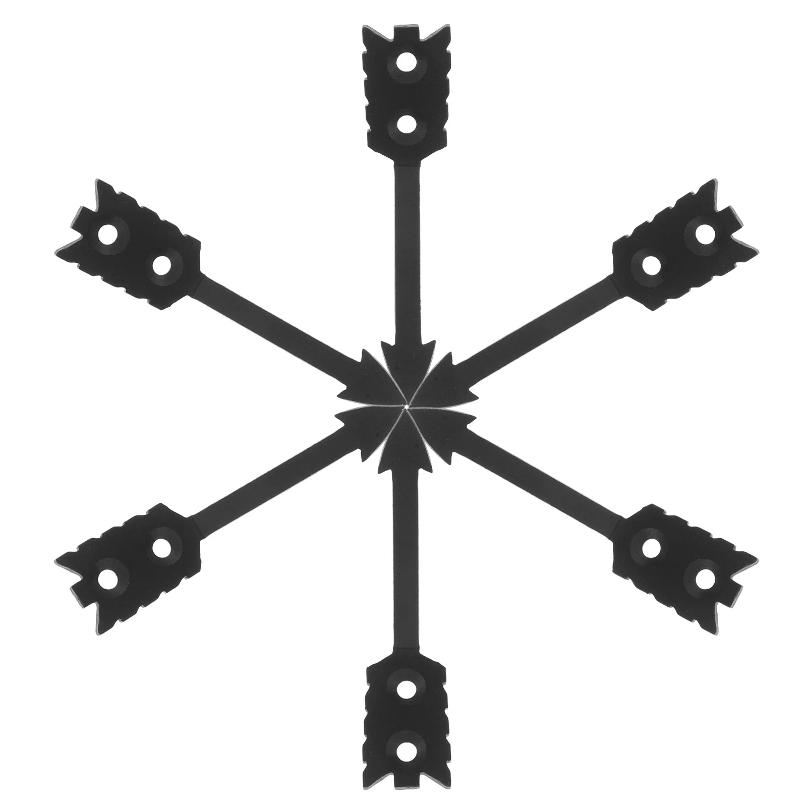 

6Pcs European Skull Mount Heavy Duty Wall Mounted Metal Brackets for Deer Elk Antelope Skull Hook Hanger Animal Wall Hook