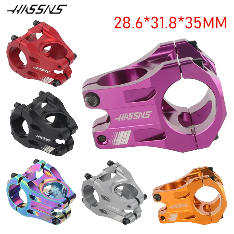 

Вынос HASSNS mtb 35 мм, вынос руля велосипеда, стол для горного дорожного велосипеда, короткая мощность, вынос выноса велосипедного моста для DJ AM FR DH