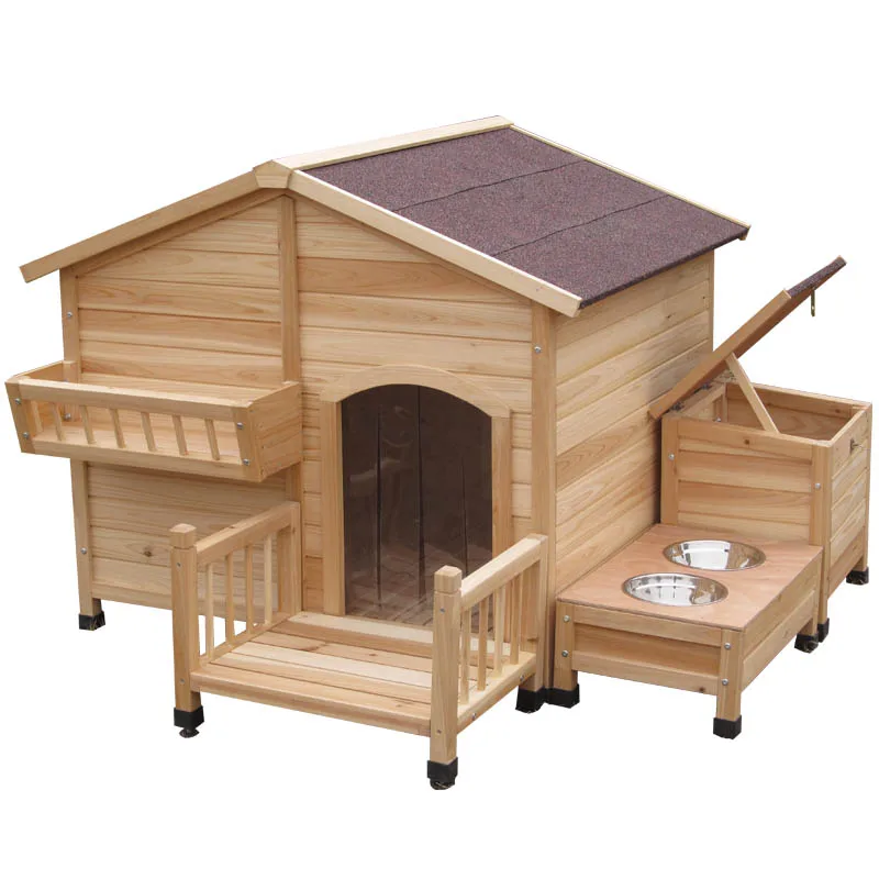 dog house large golden retriever kennel outdoor pet cage large cage wooden outdoor antiseptic dog house supplies