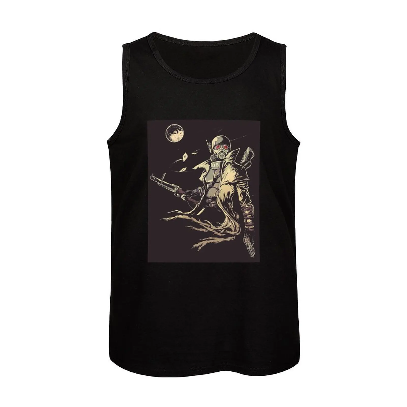 NCR Ranger sketch high quality Tank Top Sleeveless Workout Tank Top Muscle Fit Gym Shirt - view 4