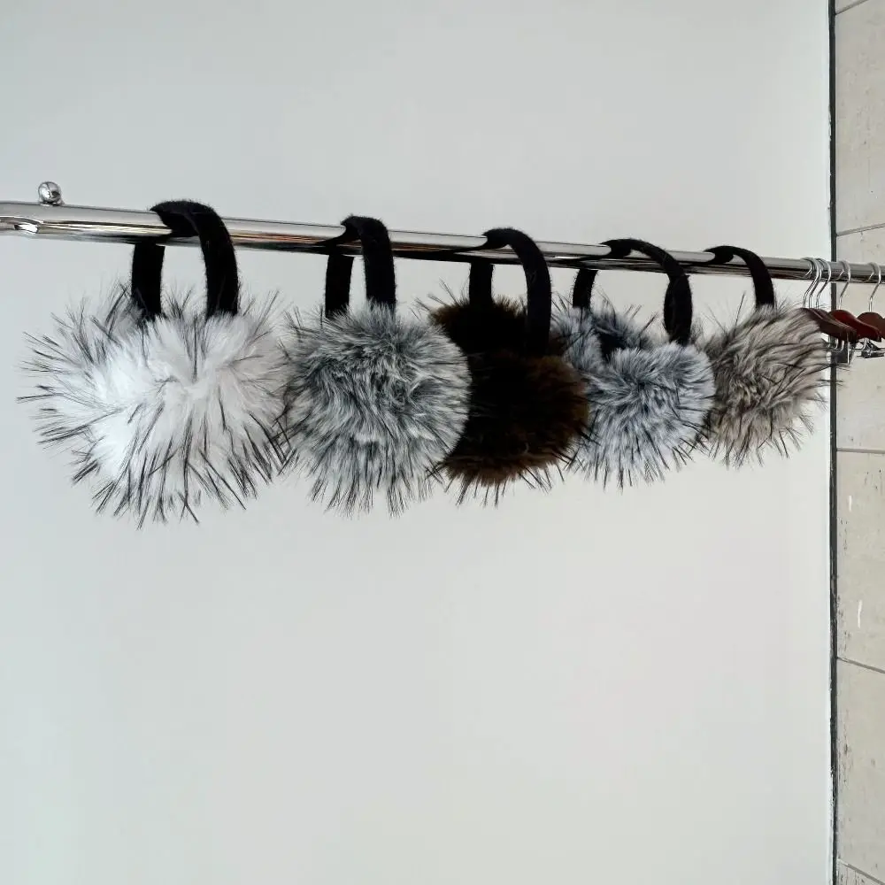 مريحة غطاء الأذن تقليد الفراء غطاء للأذنين للطي بلون الشتاء غطاء للأذنين إيرفلاب تدفئة الأذن قناع الأذن الرجال