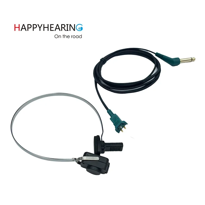 Audiometer 2-pin B71 Bone Conductor Transducer Headphone Audiometer Accessories B71 Bone Conductor Transducer