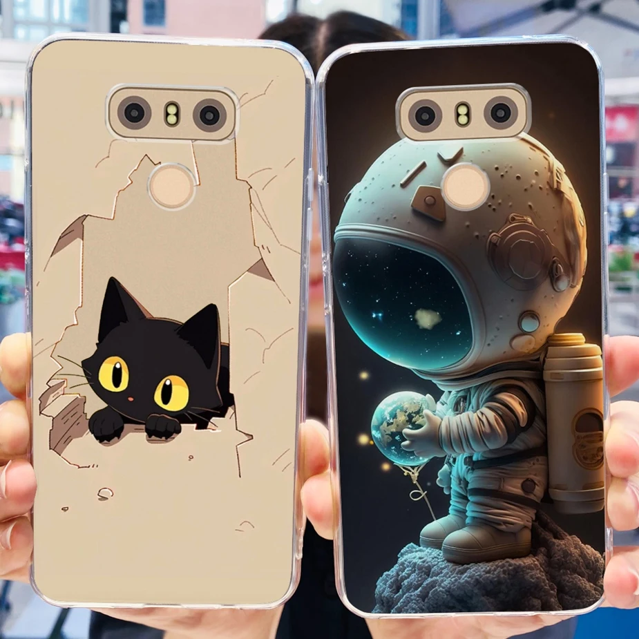 For LG G6 Case LG G6+ H870 H871 H872 H873 H870K Cute Fashion Painted Cover Soft TPU Phone Case For LG G6 Plus LGG6 Fundas Bumper