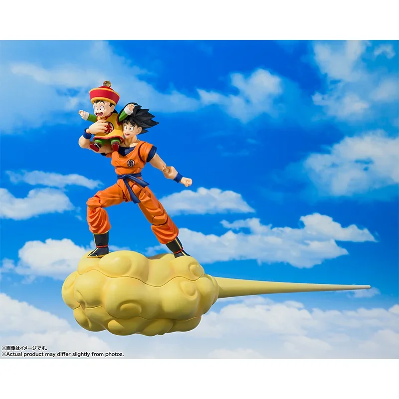 Original Bandai S.H.Figuarts SHF Son Goku & Son Gohan Kid 2024 SDCC Edição Exclusiva Dragon Ball Z em Estoque Anime Modelo Brinquedos