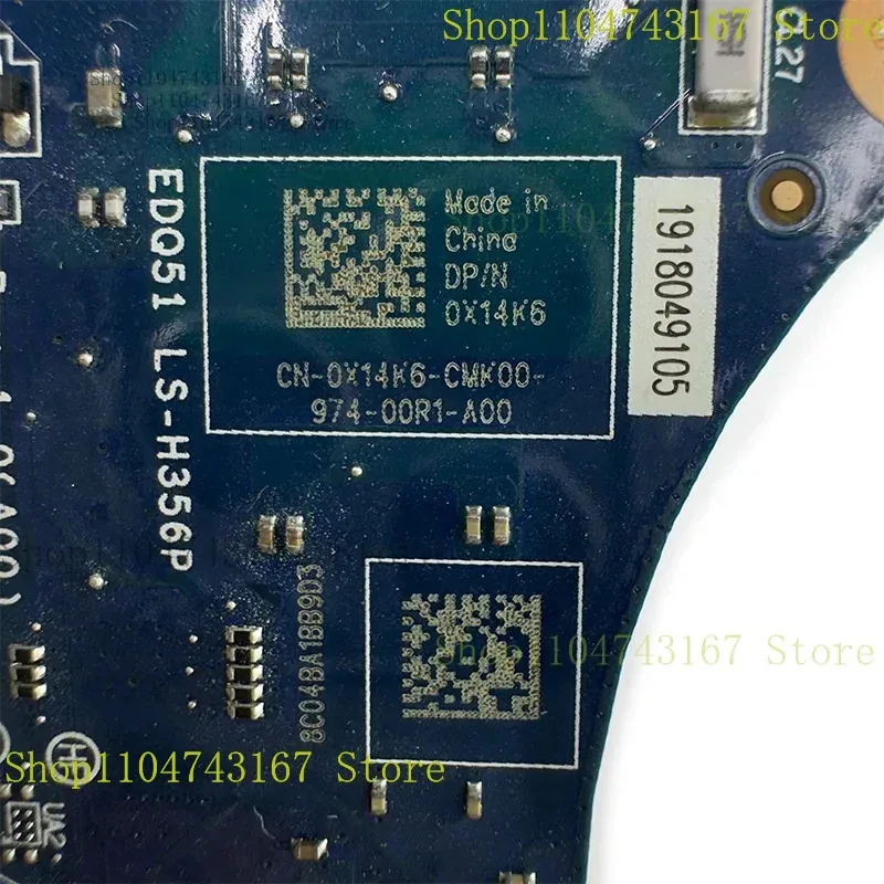 

Q Новинка для Alienware M15 R2 LS-H356P 0X14K6 X14K6 USB аудиоплата для ноутбука