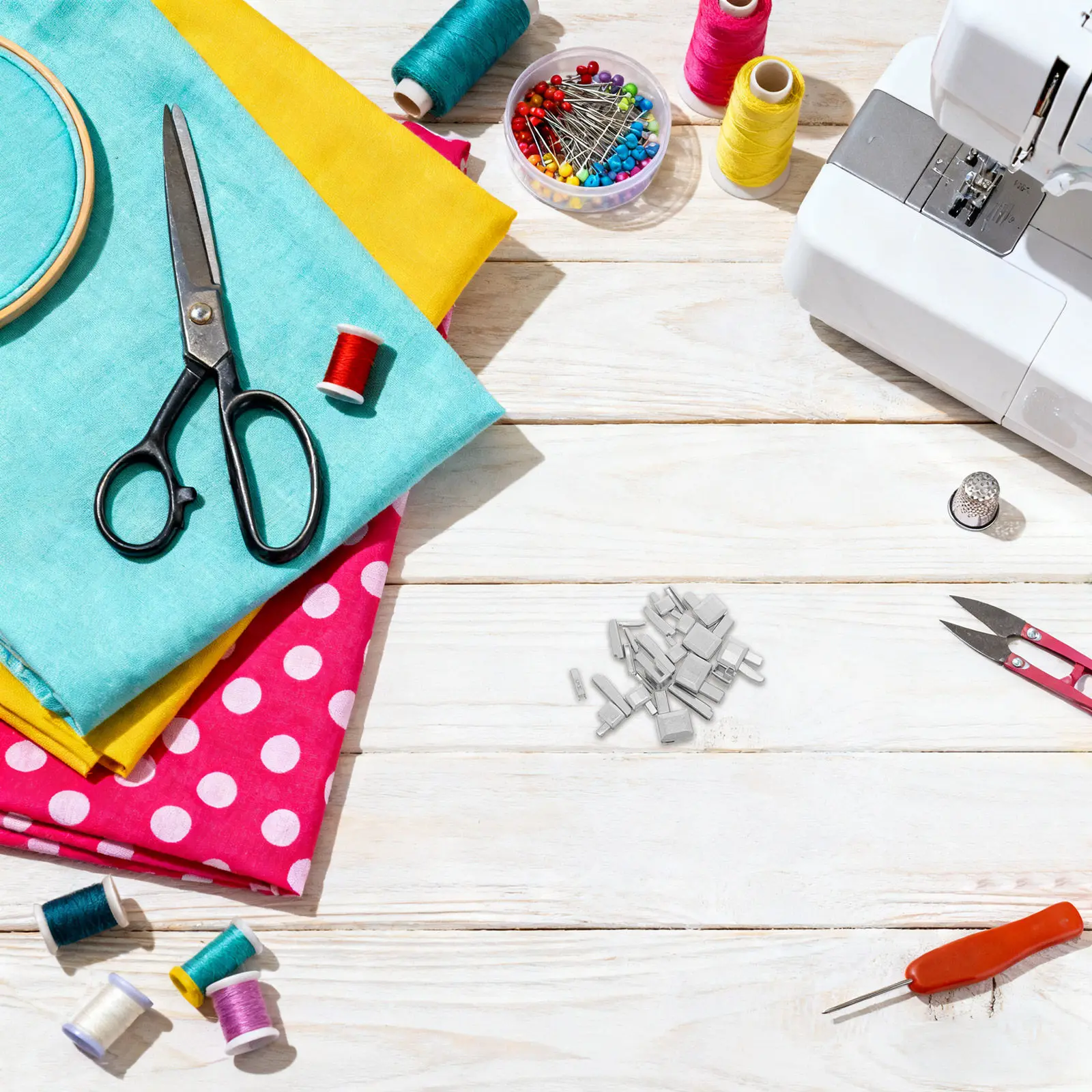 

1Set Metal Zipper Stops Replacement Repair Kit with Insertion Pin for Bags Suitcase Tents Clothes Zipper Bottom Stopper Fixing