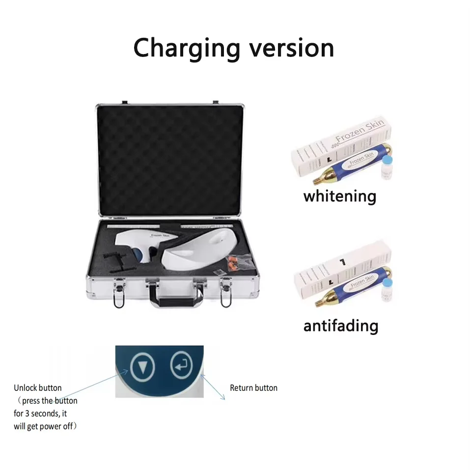 

Newest Needle-Free CO2 Water Light Meso Gun Body Face Lips Mesotherapy Injector Skin Booster Tool for Beauty Treatment