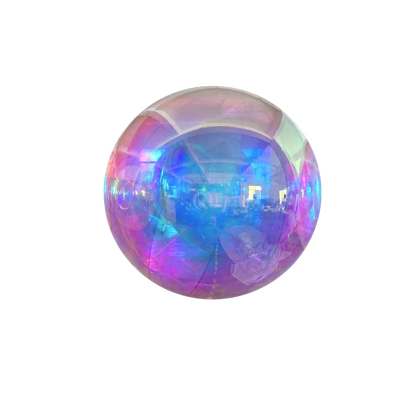 

Inflatable mirror ball silver colorful ball rainbow ball decoration