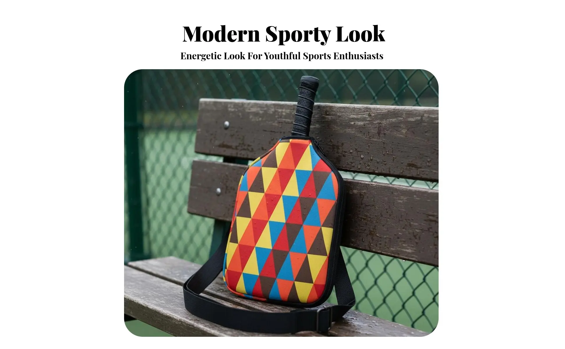 Pickleball Paddle Bag Neoprene Material Pickleball Bag Versatile Carry Choices Adjustable Strap for Athletes Pickleball Paddle Bag Neoprene Material Pickleball Bag Versatile Carry Choices Adjustable Strap for Athletes