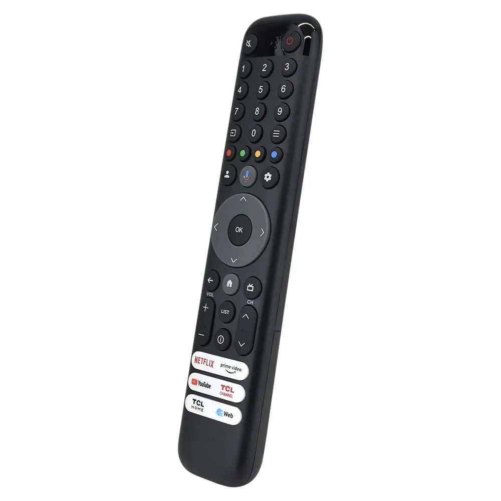New Replacement Voice Remote Control RC833 GUB1 Suitable for TCL QLED Smart Google TV 50 55 65 75C645 P745 C745 C845 43LC645