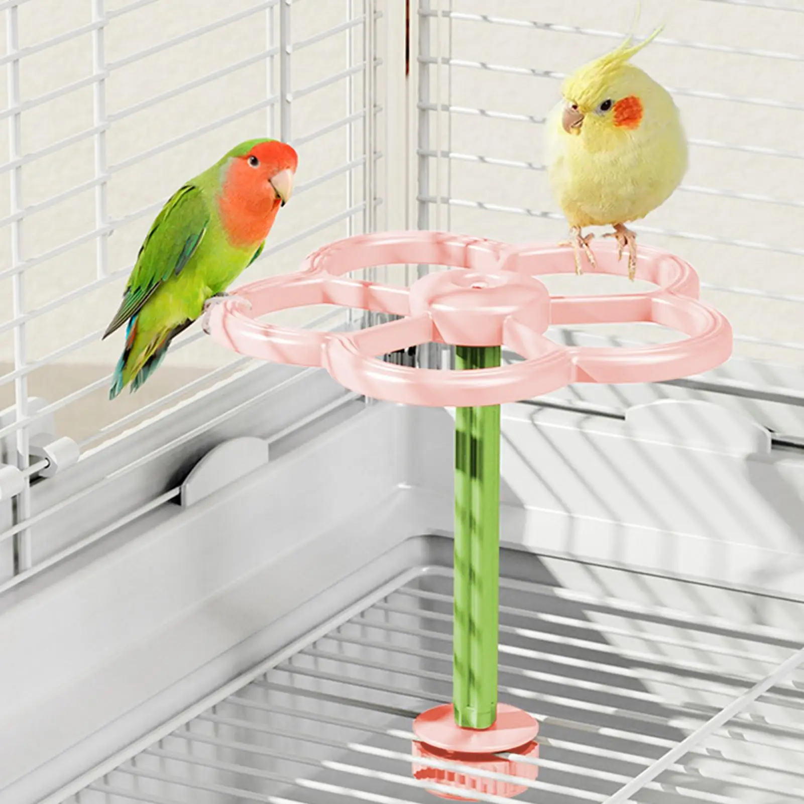 

Игрушка-ветряная мельница для попугаев и неразлучников в клетку, для обогащения жизни птиц, для владельцев животных, любителей животных, дрессировщиков, приютов, гостиных