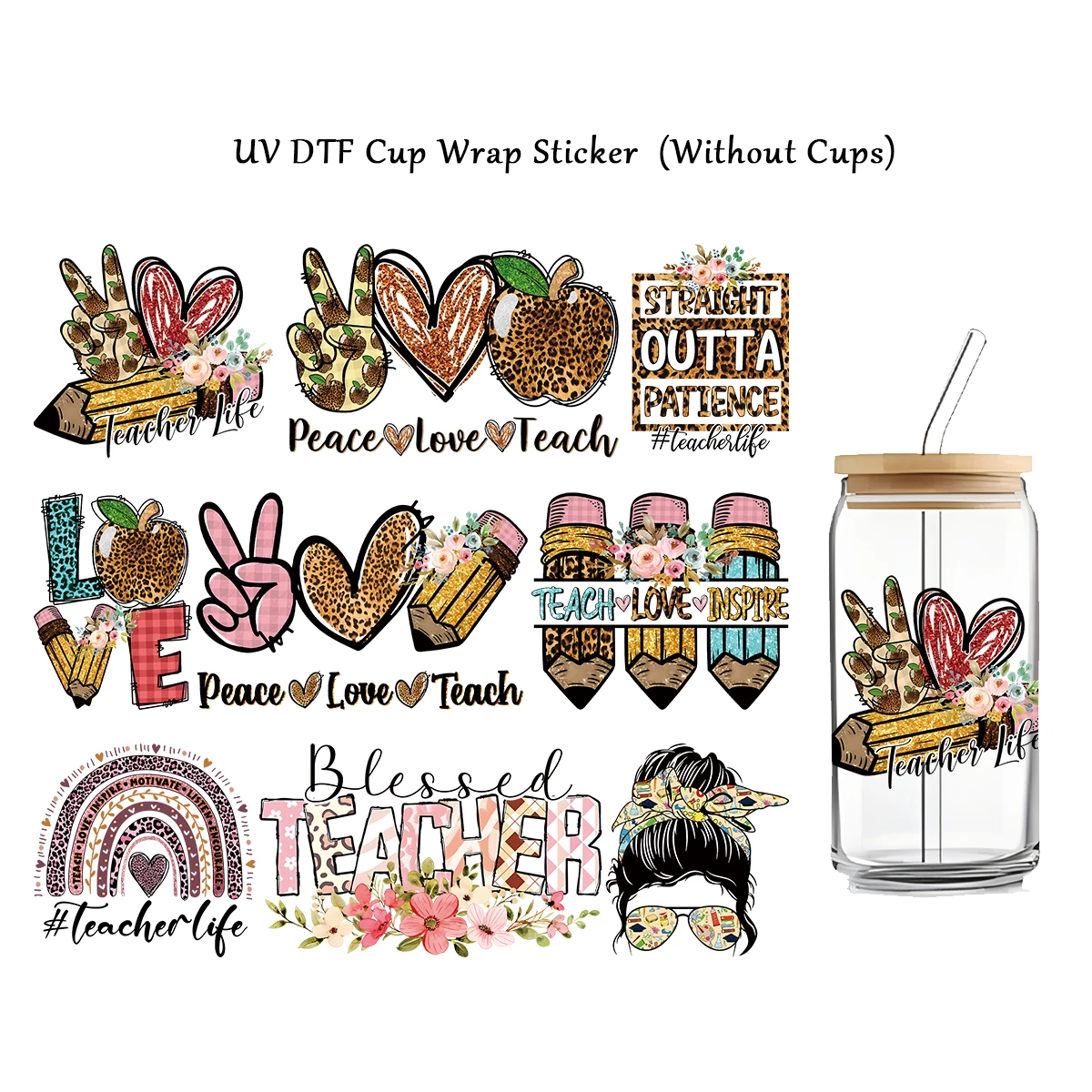 3Pcs/Pack Teacher T… - image