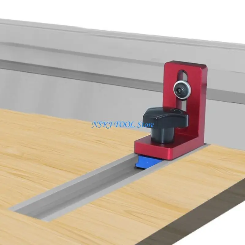 L8RC Aluminium Backing Connectors Mitre Mitter Stop Panduan Woodworking Panduan Rel