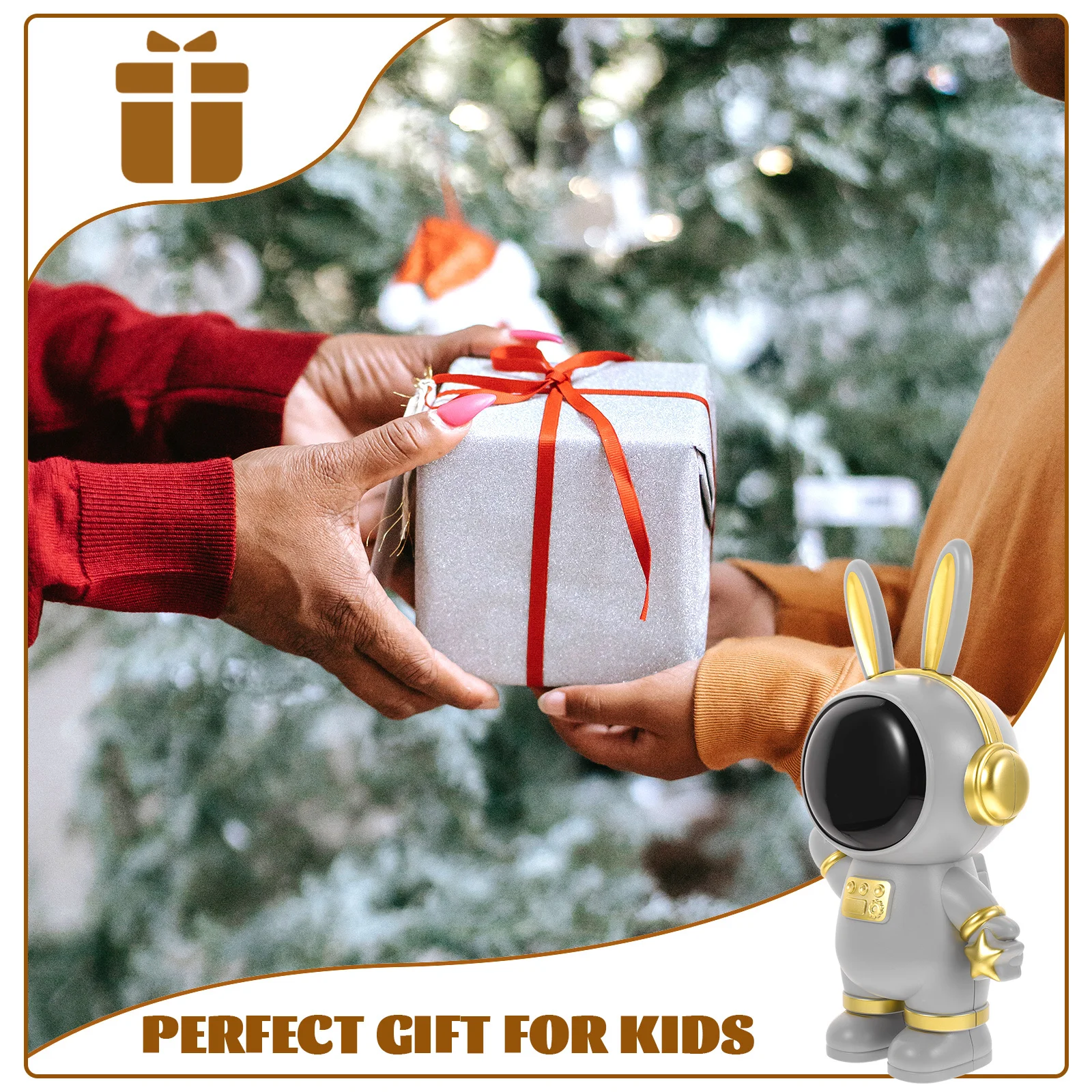 Urocza skarbonka królik, wytrzymała skarbonka w kształcie kreskówki, pojemnik na pieniądze dla dzieci, dekoracja domu, skarbonka królik, dekoracja króliczek, ozdobna skarbonka na pieniądze.