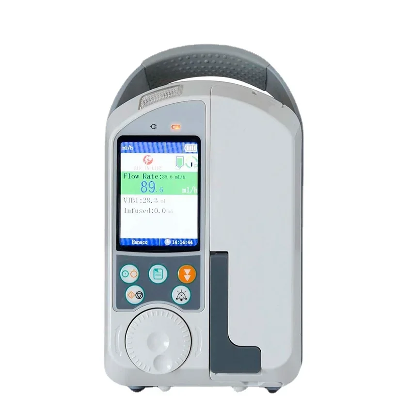 

Portable LED High-precision Infusion Pump Electric Hospital Medical Infusion Pump First-aid Devices Elastomeric Infusion Pump