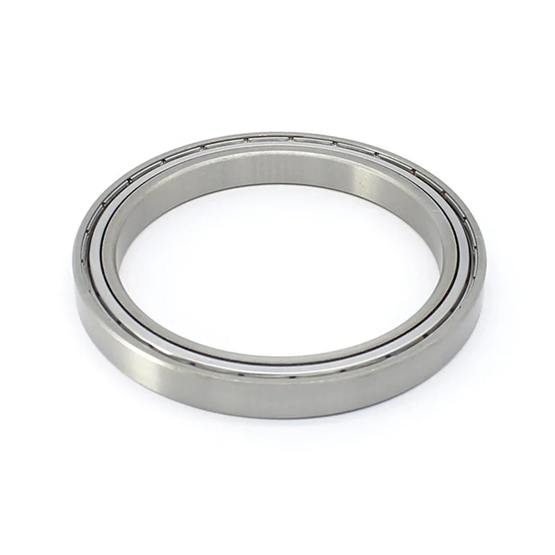 Thin wall deep groove ball bearing 6830ZZ single row ball large metal bearing manufacturers wholesale 6832RS image glue cover