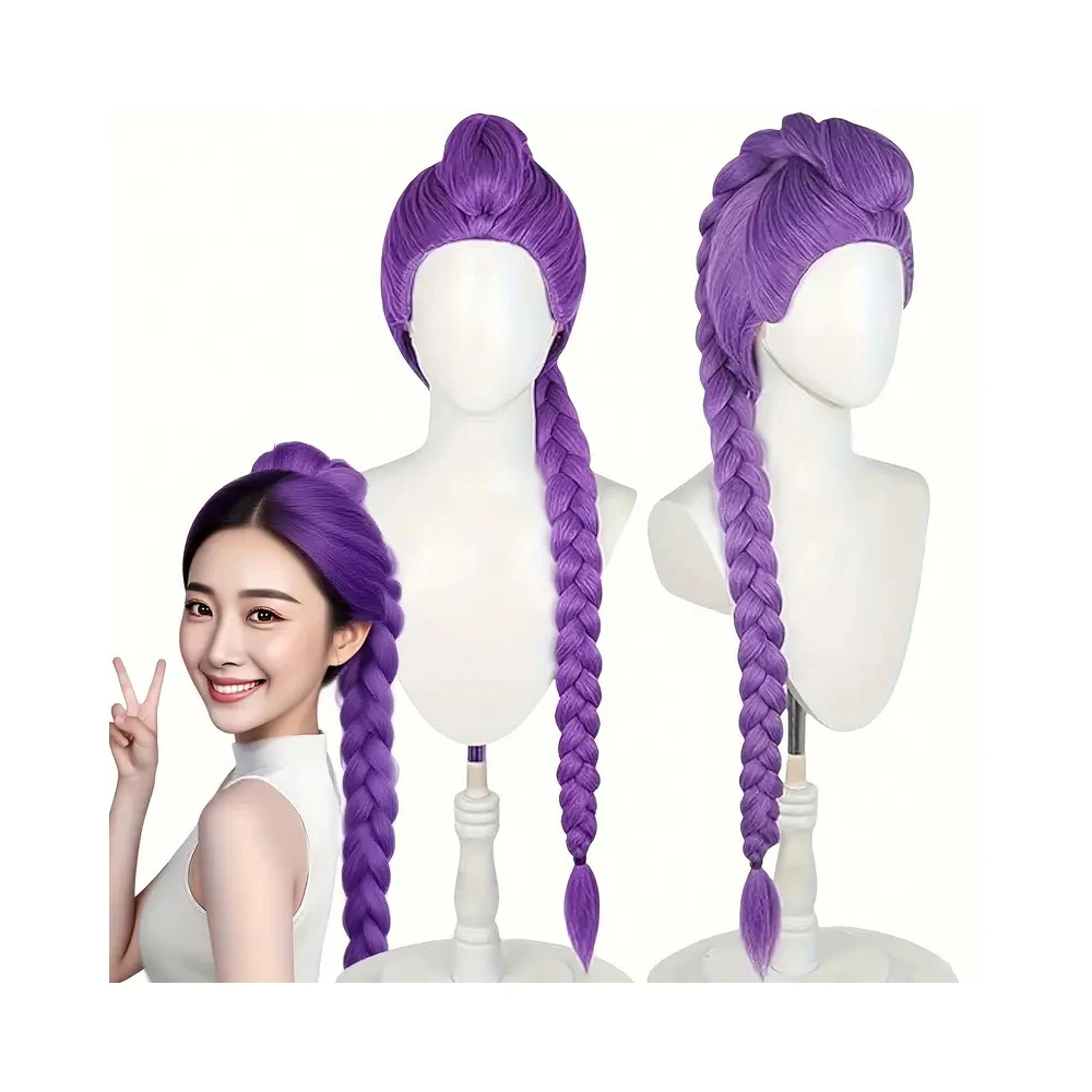 "Ensemble de perruques de cosplay d'anime – Styles vibrants pour les amateurs de cosplay"