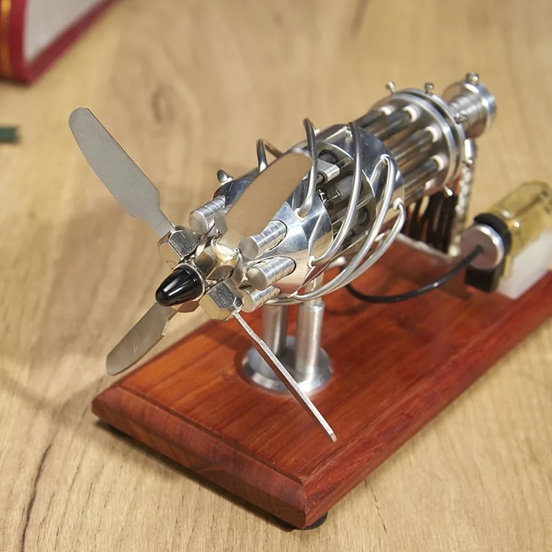 16-cylinder swashplate Stirling engine internal combustion engine model science education model birthday gift holiday gift