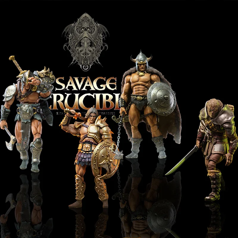 

Original In Stock Genuine 1/12 Savager Studios Werewolf Yeager Whoman Savage Crucible The Barbarian Action Figure Model Toy