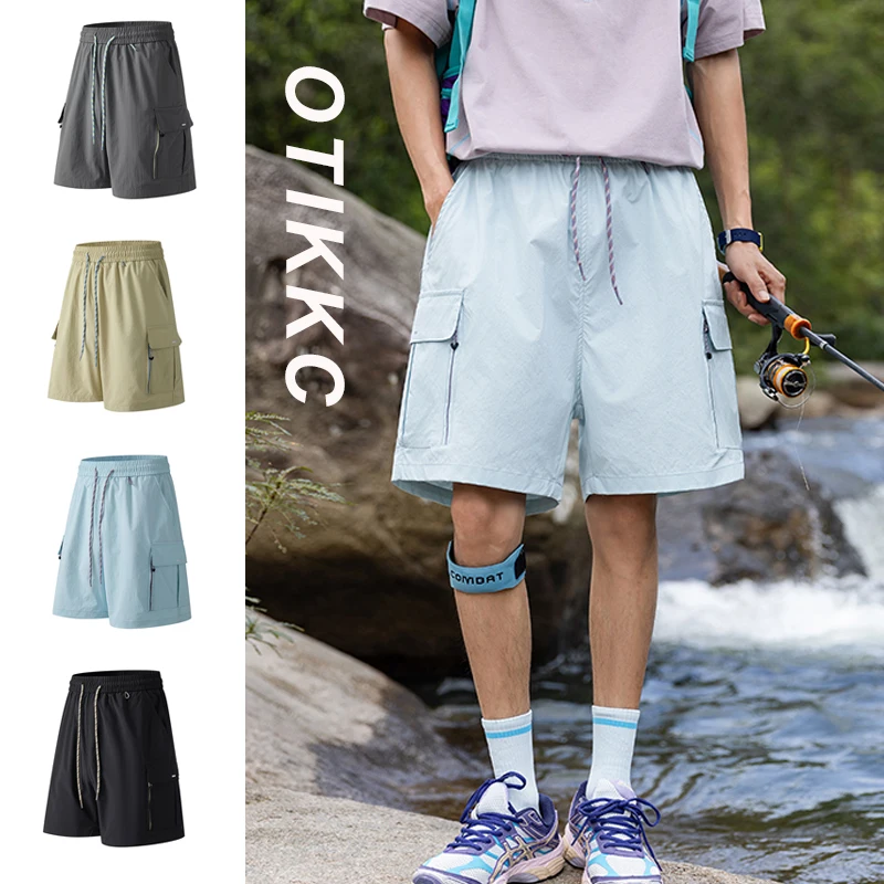 

Outdoor Summer New Cargo Shorts For Boys, All-Match Casual Loose Pants, Wear-Resistant And Tear-Resistant