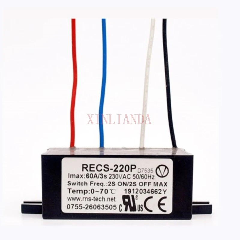 RECS-205P RECS-220P RECS-240P 30A 60A 120A 220V Electronic Centrifugal Switch Single-phase Motor Intelligent Starter