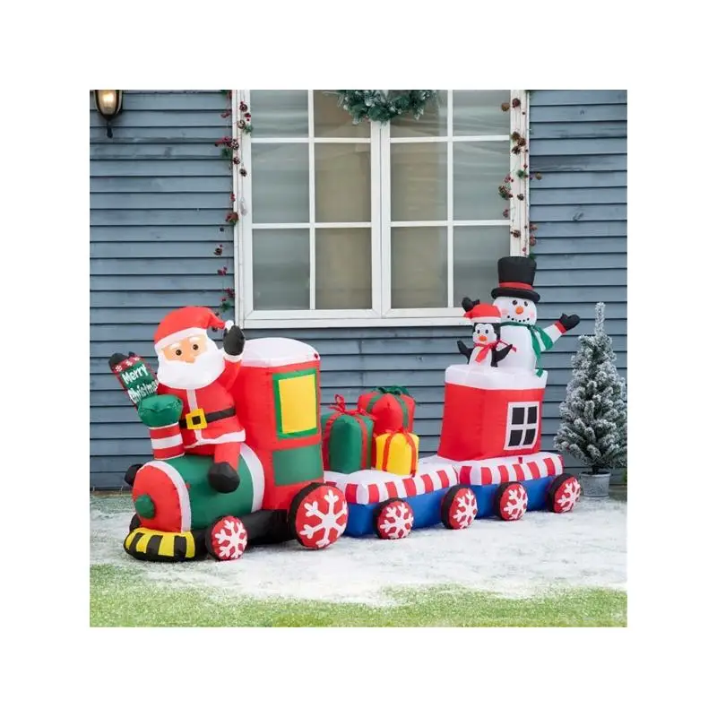

Christmas Snowman Decoration 2023 - Festive Holiday Indoor or Outdoor Decor with LED Lights and Soft Plush Material for Home
