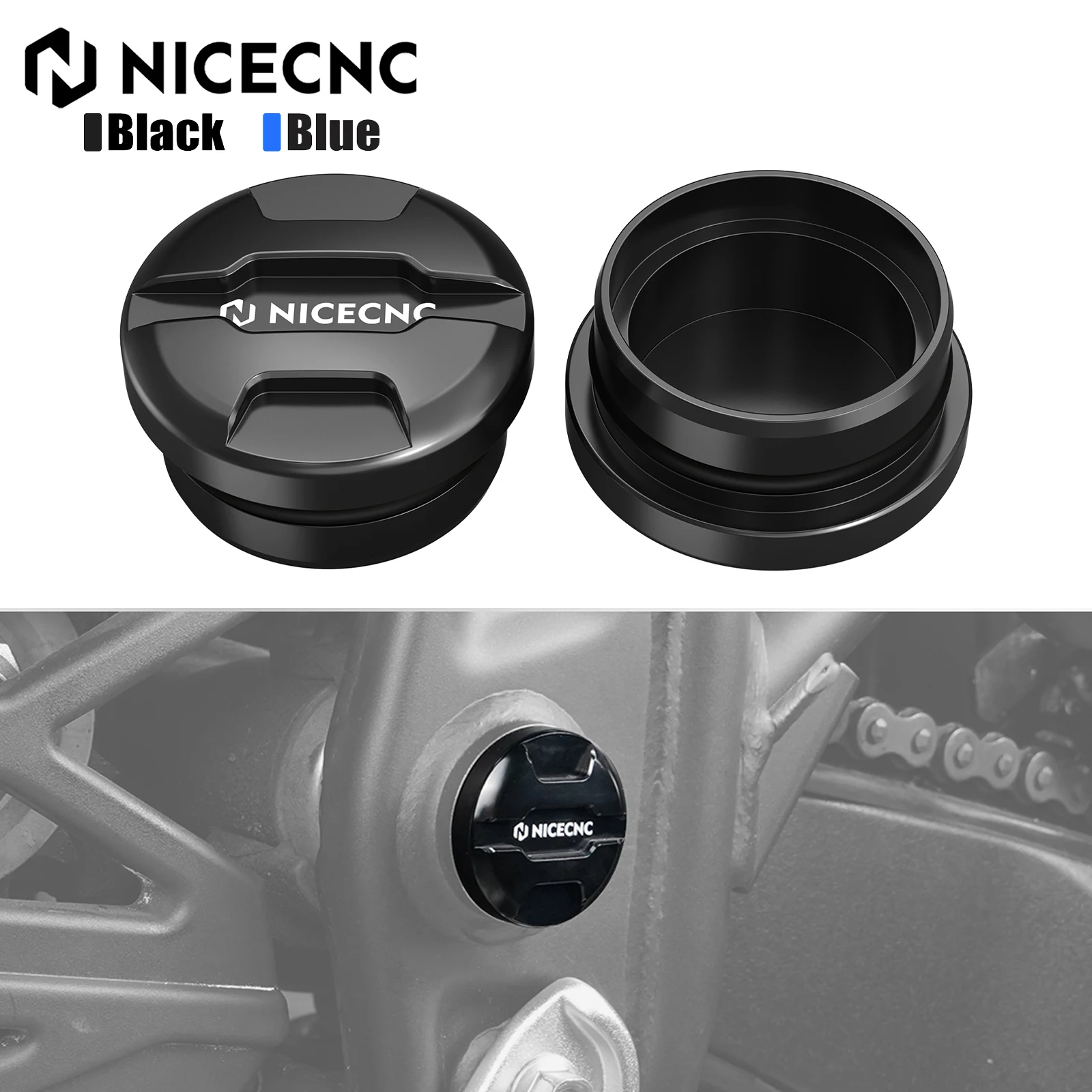 

For Yamaha Tenere700 XTZ700 2019-2024 2023 Frame Hole Cover Caps Plug Tenere 700 Rally Edition 2020-2024 T700 World Raid 2022