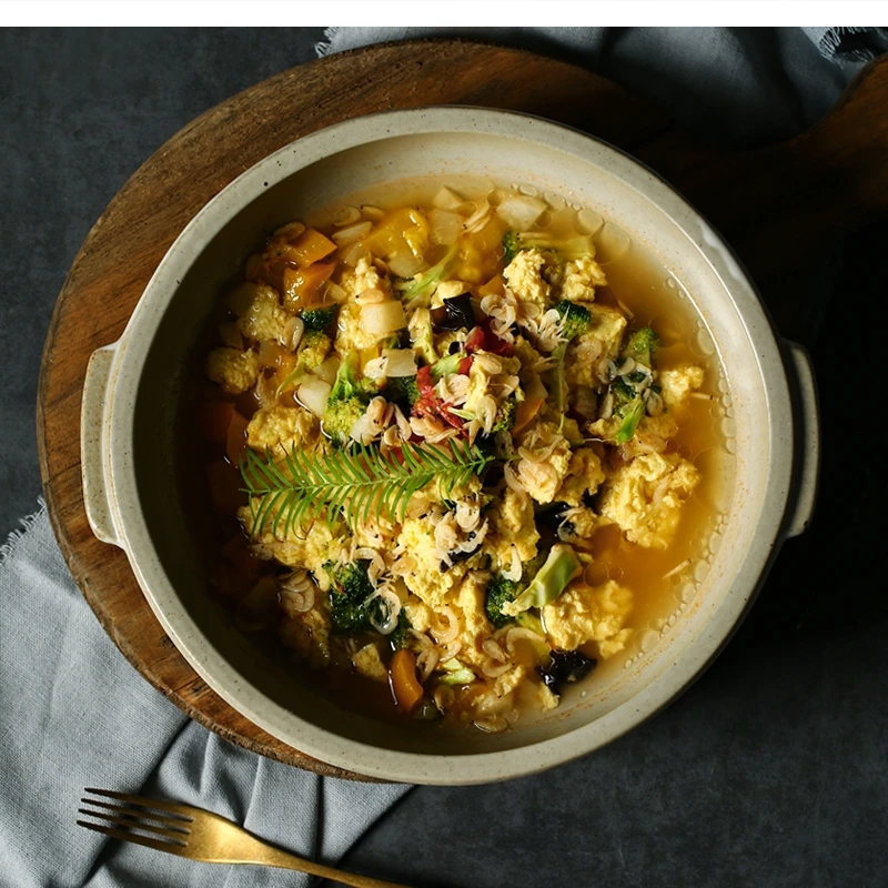 

ceramic soup commercial tableware binaural large household noodle vegetable