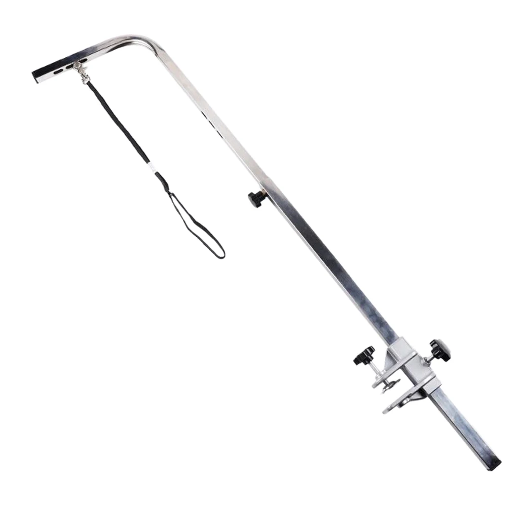 120cm Pet Dog Grooming Arm Support Telescopic with Clamps for Dog Bath