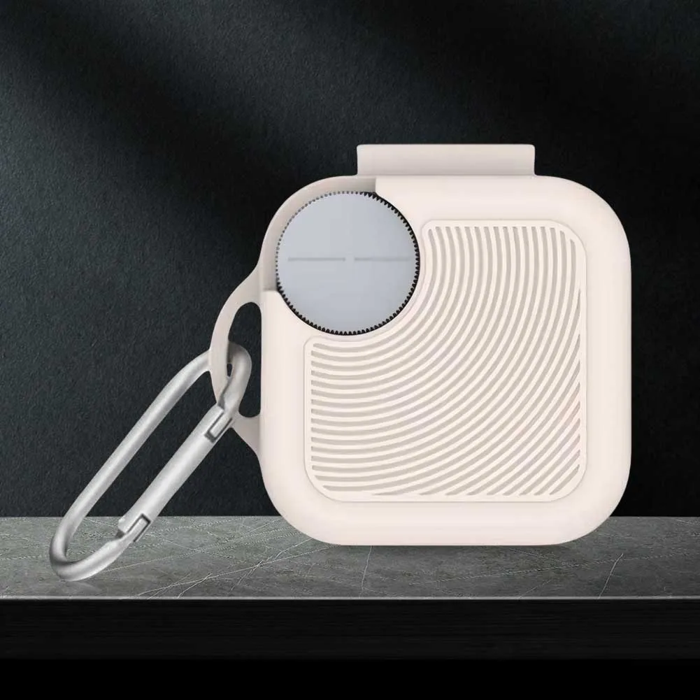 シリコンイヤホンケース カラビナ付き フルプロテクションハウジング 耐衝撃プロテクターカバー スリーブ CMF by Nothing Buds Pro 2用