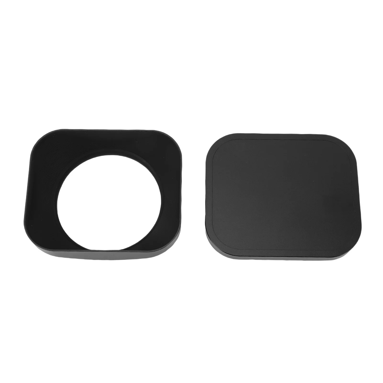 

Металлическая квадратная матовая крышка-затворник для объектива с резьбой, черная, 62 мм, комплект из защитной крышки-затворника и колпачка для объектива