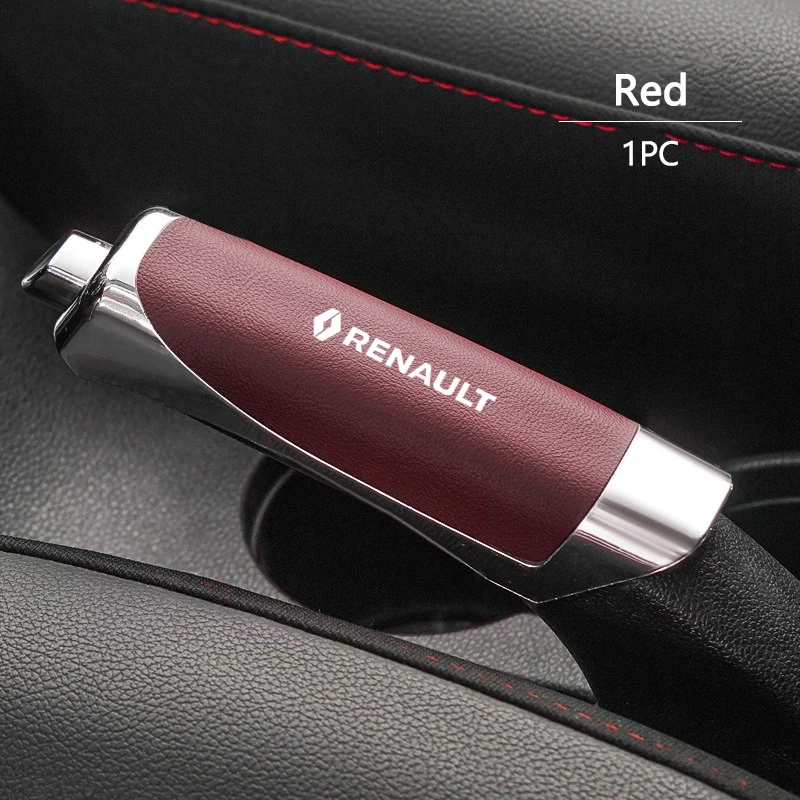 ABS 12.5x3.3 سنتيمتر سيارة فرملة اليد قبضة حامي المضادة للانزلاق غطاء لرينو ألاسكا كابتور كليو كادجار داستر المناظر الطبيعية الخلابة Medgane Espace