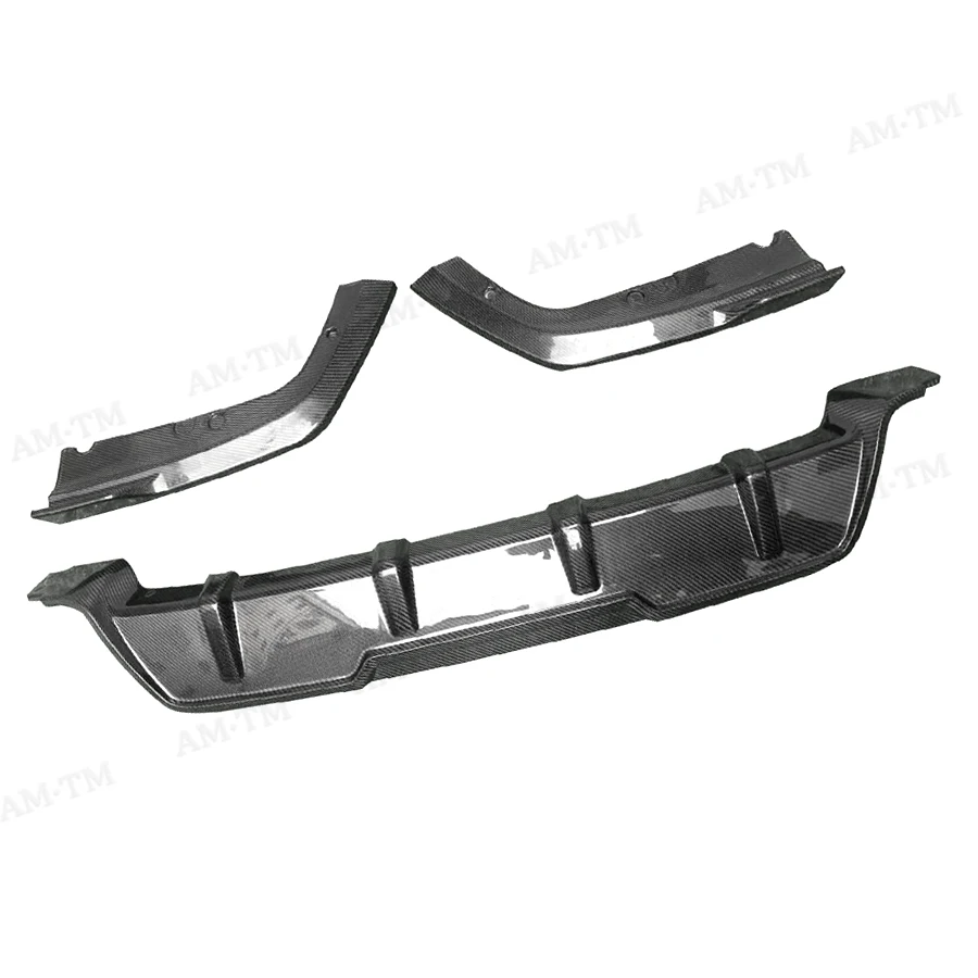 ألياف الكربون سيارة شفة ممتصة للصدمات الخلفية الناشر سبويلر أجزاء لسيارات BMW X6 G06 2019-2021 ترقية اكسسوارات السيارات طقم الجسم