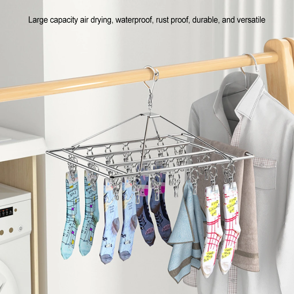 

Clothes Drying Rack Clothing Racks Laundry Hanging Clip Strong Grip Clip