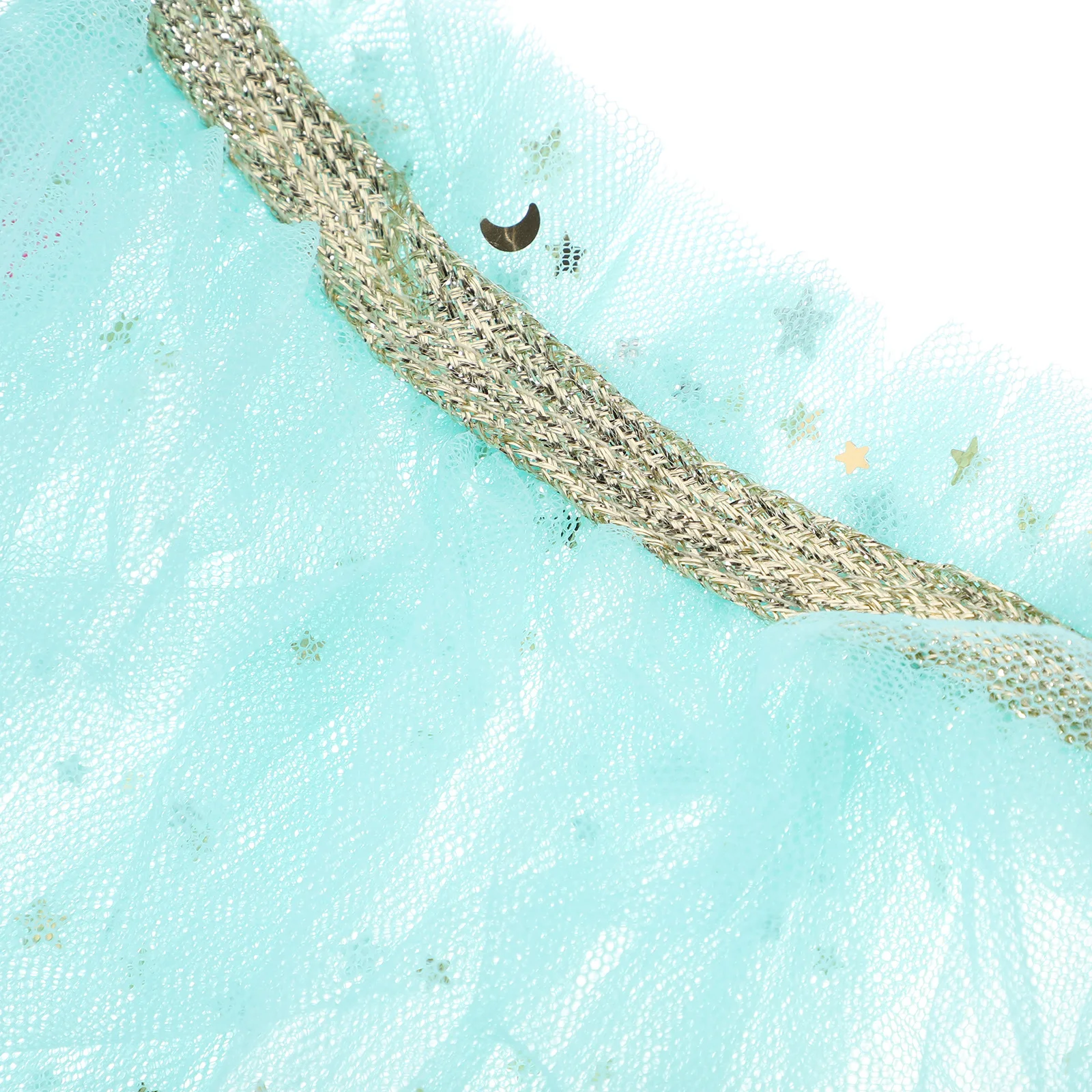 

Light Cosplay Cloak Sequins Gauze Cape Birthday Masquerade Party Costume Accessory Cloak Cosplay Cape