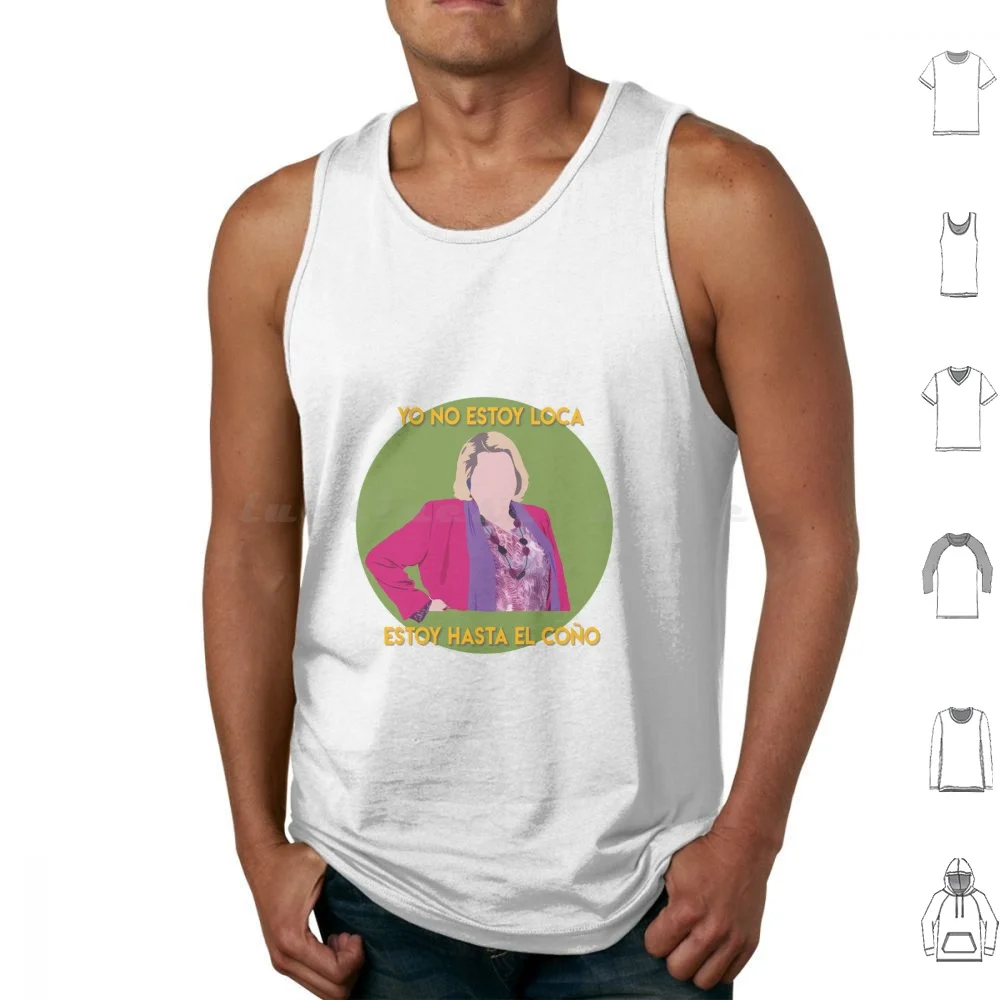 Paquita Halls Camisetas sin mangas Chaleco sin mangas Paquita Halls Netflix Serie Cinema Film Web Series
