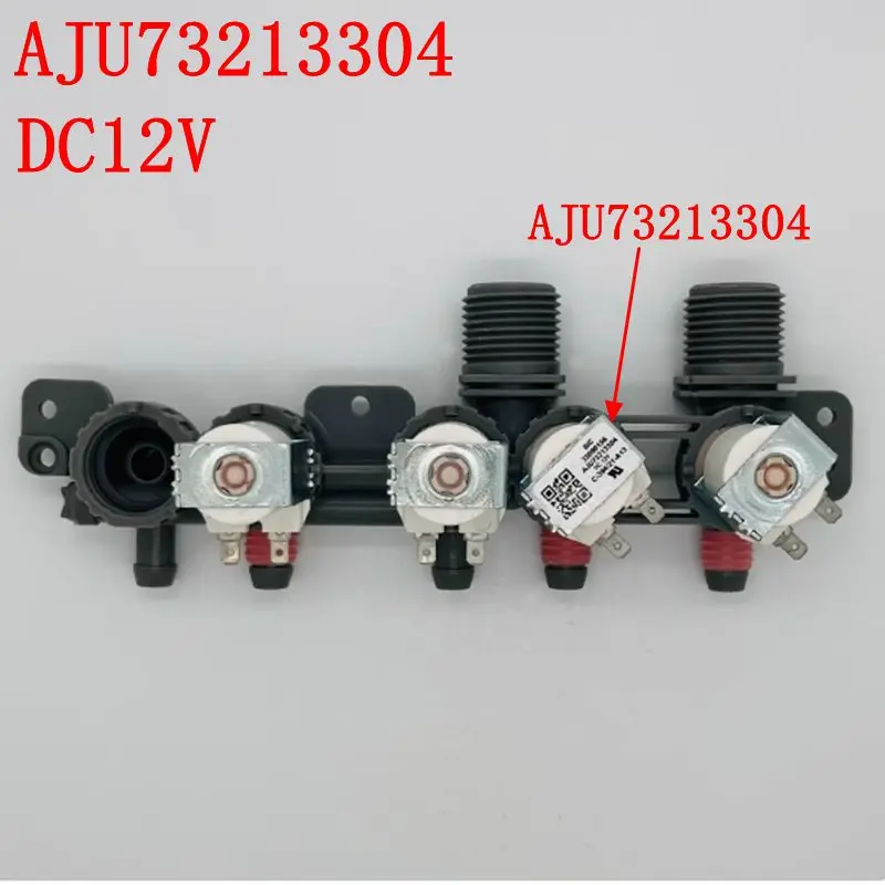 New Electric Water Inlet Solenoid Valve For Samsung AJU73213304 Washing Machine Parts DC12V