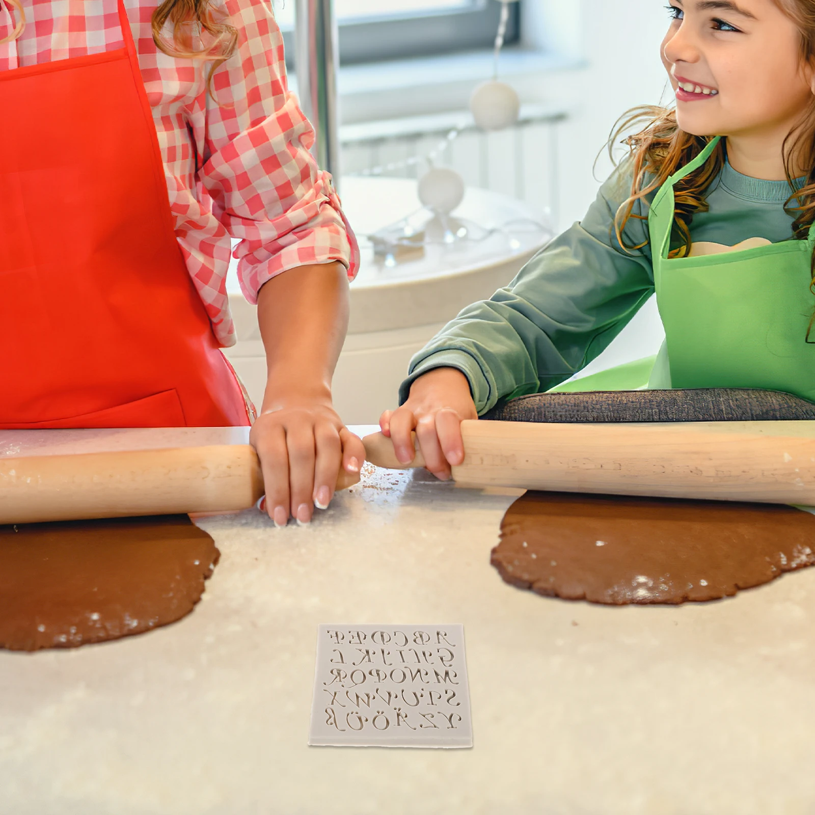 

Fondant Silicone Mold Chocolate Moulds Baking Molds Alphabet Clay Biscuit Cake Decorating Ball Supplies Making Kit