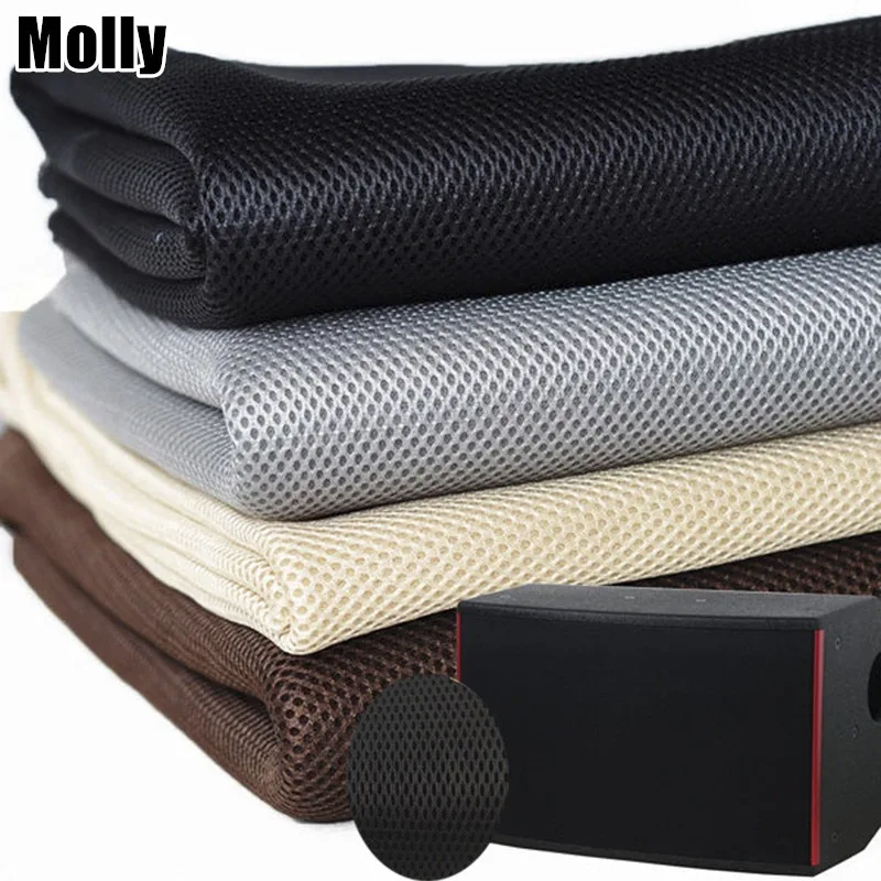 Premium Three-Layer Mesh Fabric DIY Handmade Fabric for Mattresses Chair Cover Seat Covers Dolls Fences Etc Speaker Grill Cloth