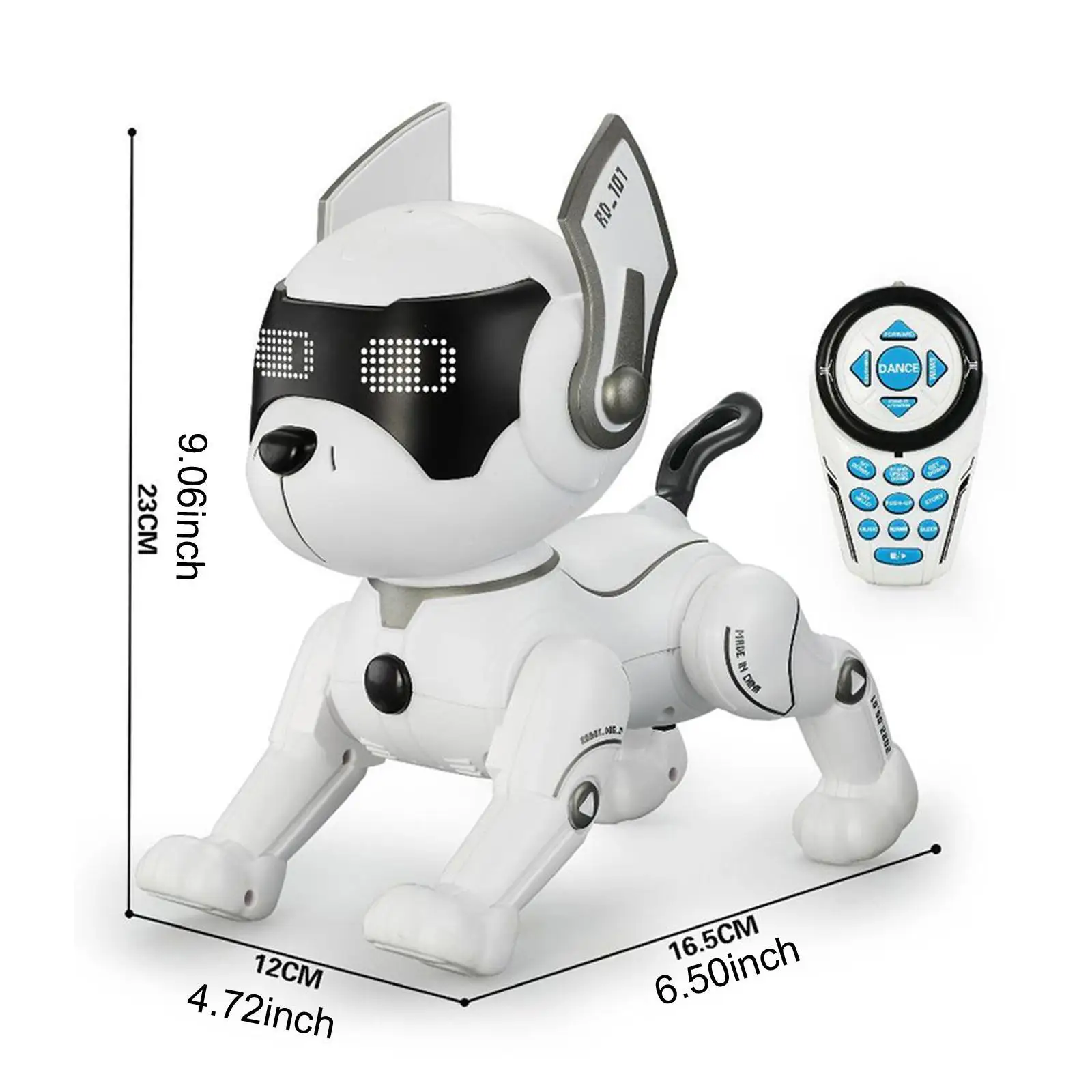 Robot Dog Toy Lovely Interactive Play Smart Electronic Robot Dog for Holiday