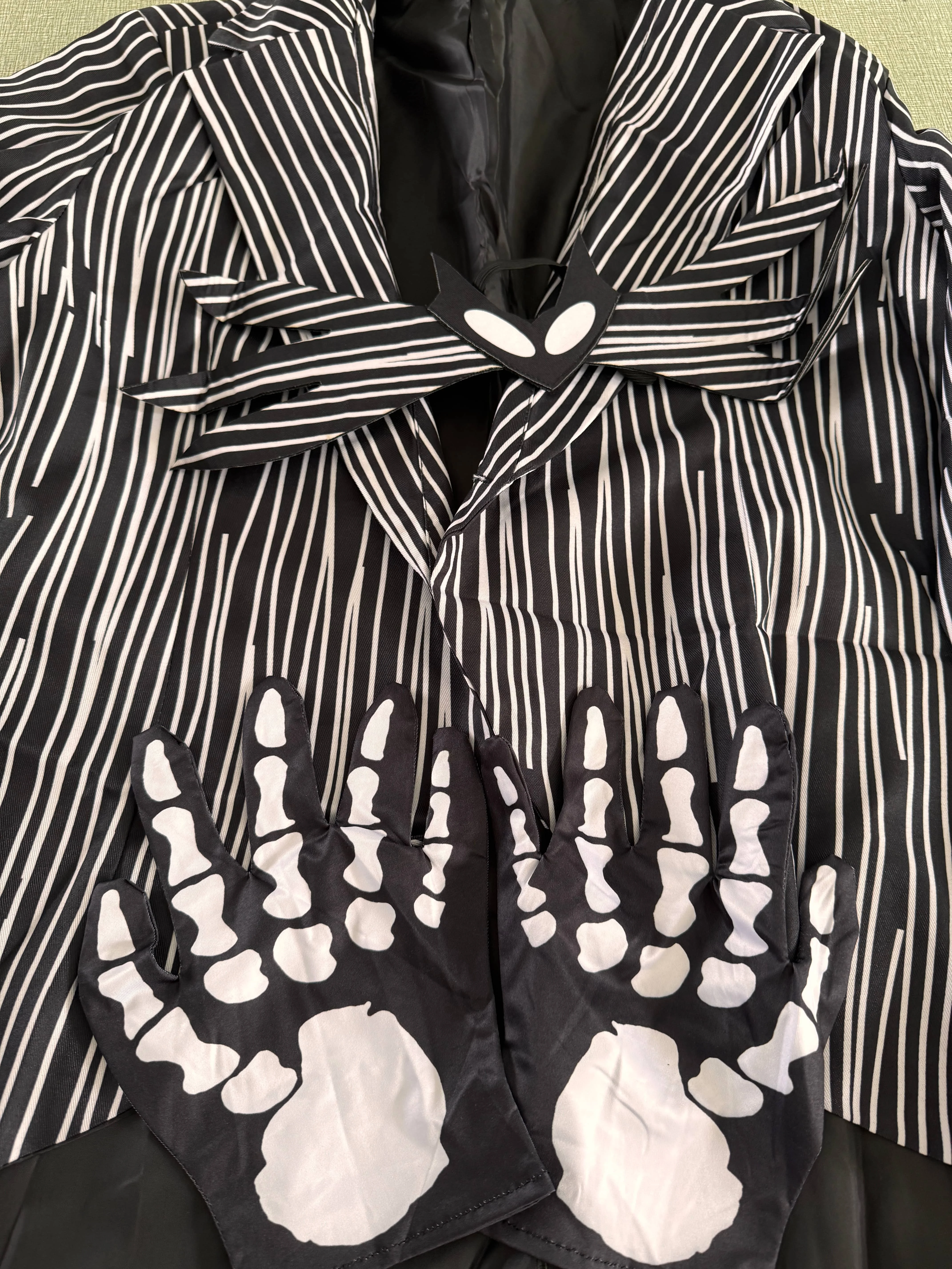 زي جاك سكيلينجتون التنكري للرجال كابوس قبل زي عيد الميلاد للحفلات والأداء