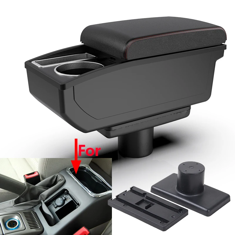 

Автомобильный подлокотник для Chery M11 A3, ящик для хранения внутренней центральной консоли, органайзер с подстаканником 2010-2015, аксессуары для салона автомобиля