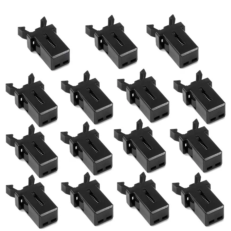 28 pcs Universal Replacement Push-Type Spring Clasps, great for Jewelry Boxes, Press-Type Self-Locking, Eyeglass Cases