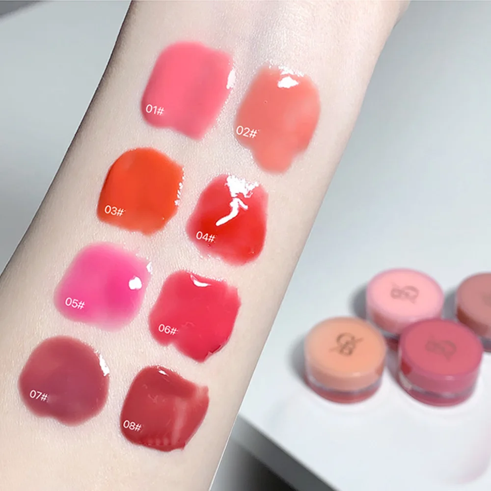 Gege Bear Lip Gloss Moisturizing Lipstick Long Lasting High color rendering Women Lip Tint Face Makeup