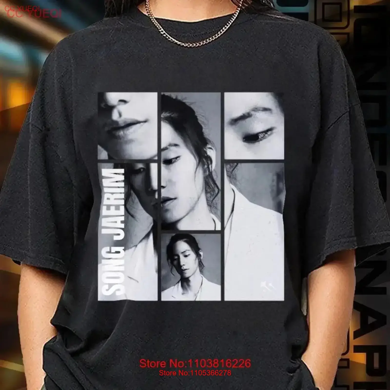 Футболка Limited Edition Song Jae Rim: винтажная, универсальная, комфортная, с эффектом потертости, эксклюзивный фан-мерч к Рождеству
