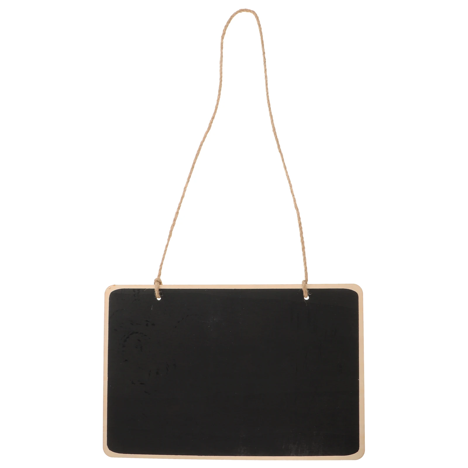 Wooden Hanging Chalkboard Sign Reusable Door Message Board Small Blackboard for Home Decor Chalkboard Sign Chalk Board Erasable