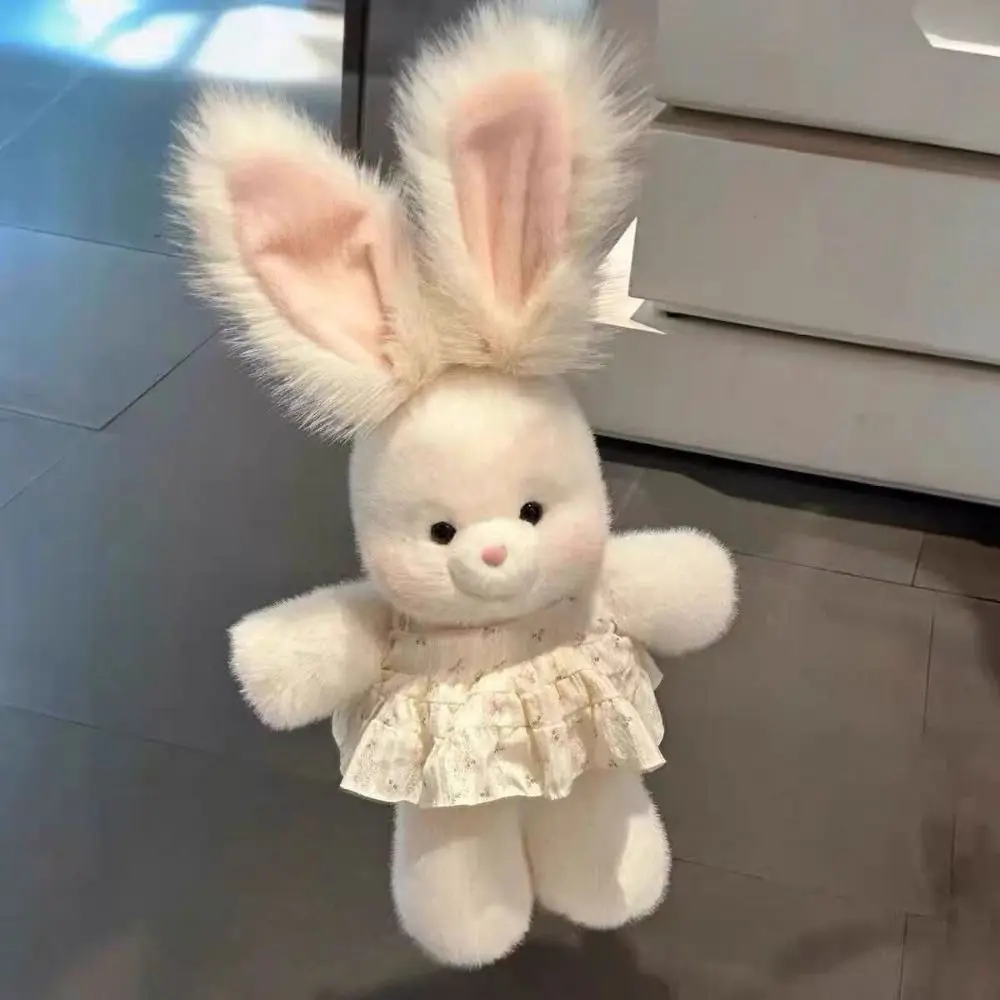 Soft Rabbit Stuffed Animal Plush Pillow Emotional Support 17.7inch Stuffed Animals Plush with Long Ear Cute Plush Pillow