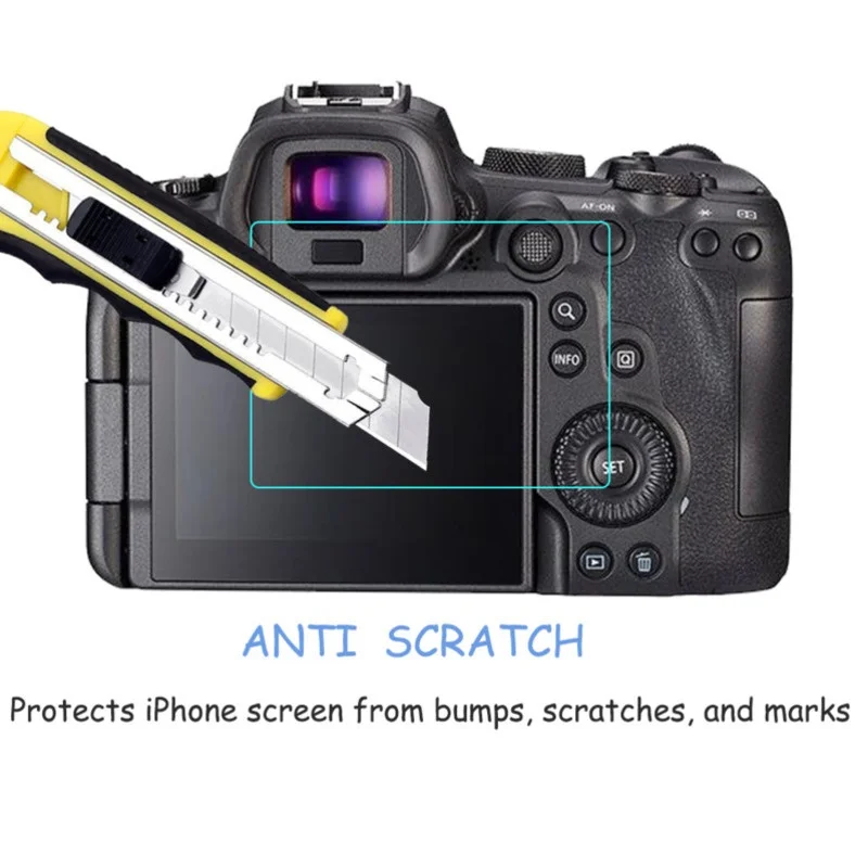 Camera Glass Protective Film For Canon EOS R7 R8 R9 R10 RP R6 R5 R5C R3 R 90D M50 Mark II R6Mark II Glass Screen Protector view 5