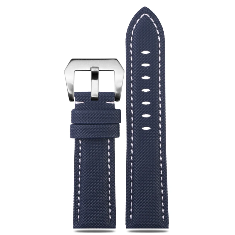 Nylon Texture Leather Watchband For Panerai PAM01661|441 Marina